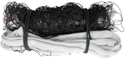 skyward Nylon Solid Quality Volleyball Net(Black)