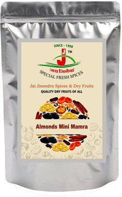 

Jai Jinendra Dry Fruits Mini Mamra Almond (Badam) - 2 kg Almonds(2000 g, Pouch)
