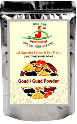 

Jai Jinendra Food & Grocery Natural Gond Standard Powder/Natural Gum Powder/Edible Gum Powder - 400 gm Dried Gum(400 g, Pouch)