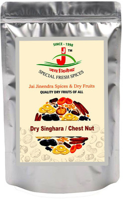 Jai Jinendra Dry Fruits Dry Singhara Chest Nut - 200 gm Chestnuts(200 g, Pouch)