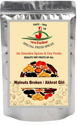 

Jai Jinendra Dry Fruit Light Broken Walnuts (Akhrot Giri) - 200 gm Walnuts(200 g, Pouch)