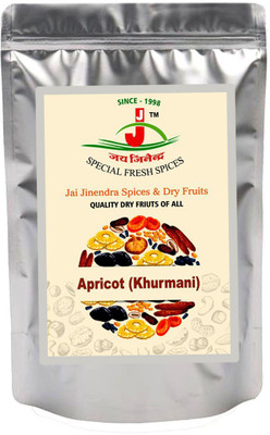 

Jai Jinendra Dry Fruits Premium Dried Apricots (Khurmani) - 2 kg Apricots(2 kg, Pouch)
