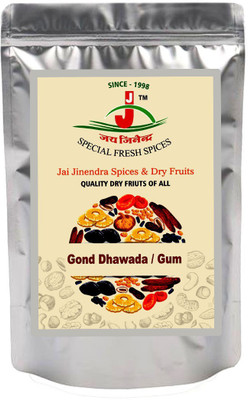

Jai Jinendra Dry Fruits Dhawda Gund Dink Gum Exotic - 400 gm Dried Gum(400 g, Pouch)