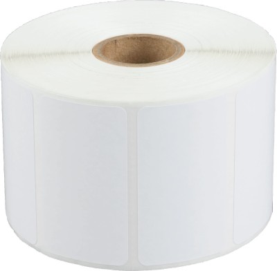 avery Barcode Labels Stickers Premium Quality 38 mm x 38 mm | 1 up | 1 inch Core | 1000 Labels per roll x 5 Rolls = 5000 Labels Permanent Adhesive Paper Label(White)