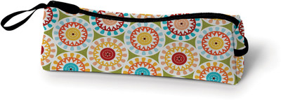 

khirki Series Multipurpose Art Canvas Pencil Box(Set of 1, Multicolor)
