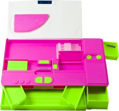 

skyler 1 Princes Art Plastic Pencil Box(Set of 1, Pink)