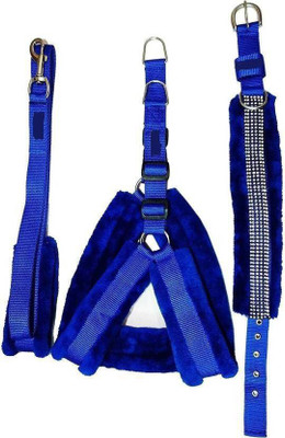 

PET HUB Dog Harness & Leash(, BLUE