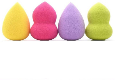 

RHV Set of 4 Makeup Beauty Foundation Cream Powder Liquid Spong Puff