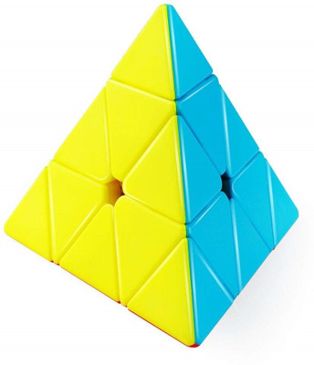

Authfort Pyramid Stickerless Speed Cube Triangle Cube Puzzle(1 Pieces)