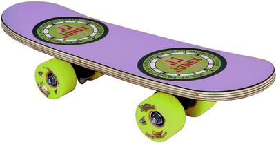 

Jonex Skate Board 6 inch x 3.4 inch Skateboard(Purple, Pack of 1)