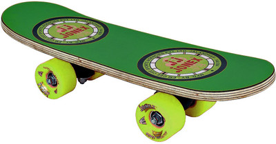 

Jonex Skate Board 6 inch x 3.4 inch Skateboard(Green, Pack of 1), Light green