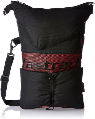 

Fastrack Women Casual Black Polyester Sling Bag