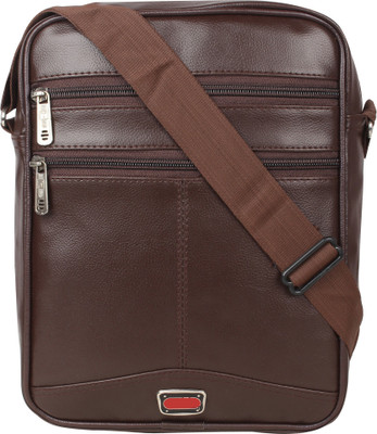 

Roshiaaz Men & Women Casual Brown Synthetic Leather Sling Bag