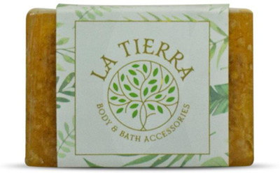 

La Tierra Hawaiian Coconut : Moisturizing Goat's Milk & Exfoliating Oats Handmade Soap(100 g)