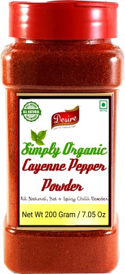 

Desire Foods Simply Organic Cayenne Pepper 200 Gram(200 g)