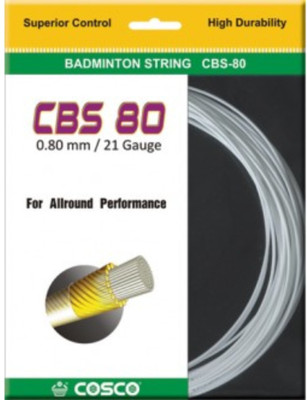 

Cosco CBS 80 22 Badminton String - 0.8 m(White)