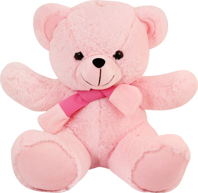 

Miss & Chief Muffy Teddy Bear 30 cms Soft Toy - 30 cm(Pink)