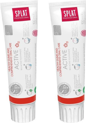 

SPLAT PS ACTIVE (PACK OF 2) Toothpaste(200 g, Pack of 2)