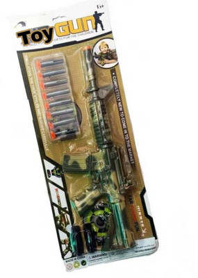 

skyler Big Army Air Long dart toy dart for kids Size: 56 CM (Multicolor) Toy Accessory(Soft guns Multicolor)