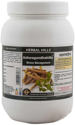 

Herbal Hills Ashwagandhahills Premium Quality Ashwagandha - Value Pack 700 Capsules(700 No)