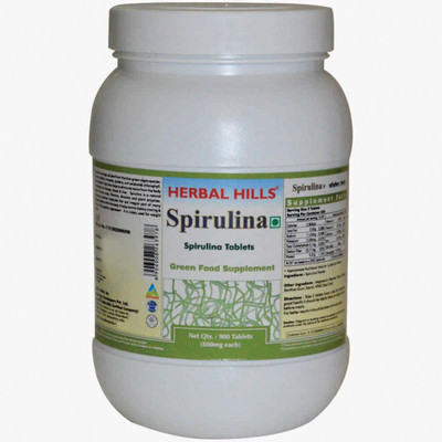 

Herbal Hills Spirulina - Value Pack 900 Tablets(600 g)