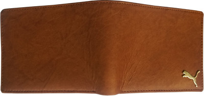 

Puma Men Brown Genuine Leather Wallet(3 Card Slots)