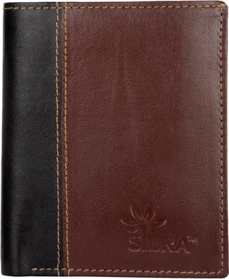 

Sidra Men Casual Brown Genuine Leather Wallet(7 Card Slots), Maroon