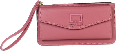 

b4bags Girls Tan Artificial Leather Wallet(10 Card Slots), Rose brown
