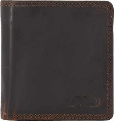 

ANNODYNE Men Brown Genuine Leather Wallet(3 Card Slots)