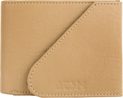 

ATSH Men Beige Artificial Leather Wallet(3 Card Slots)