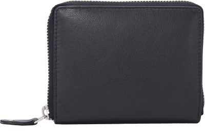 

ANNODYNE Men Casual Black Genuine Leather Wallet(10 Card Slots)