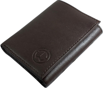 

IzcorpIndia Men Casual Brown Genuine Leather Wallet(6 Card Slots)