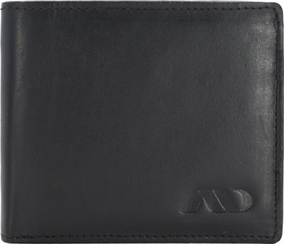 

ANNODYNE Men Formal Black Genuine Leather Wallet(5 Card Slots)