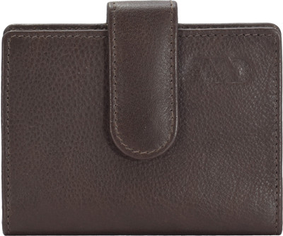 

ANNODYNE Men Casual Grey Genuine Leather Wallet(2 Card Slots), Brown