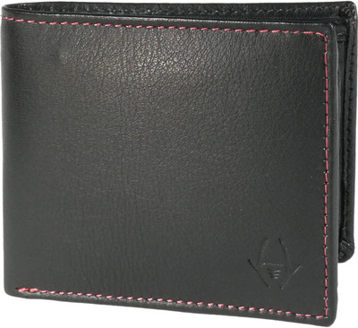 

HideChief Men Black Genuine Leather Wallet(6 Card Slots)