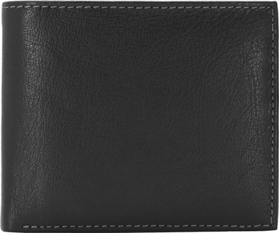 

ANNODYNE Men Black Genuine Leather Wallet(4 Card Slots)