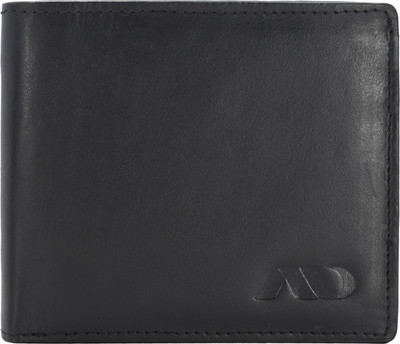 

ANNODYNE Men Black Genuine Leather Wallet(4 Card Slots)