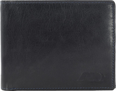 

ANNODYNE Men Black Genuine Leather Wallet(7 Card Slots)