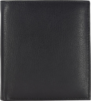 

ANNODYNE Men Casual Black Genuine Leather Wallet(7 Card Slots)