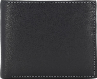 

ANNODYNE Men Black Genuine Leather Wallet(6 Card Slots)