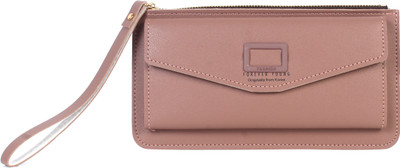 

b4bags Girls Casual Pink Artificial Leather Wallet(10 Card Slots), Mustard