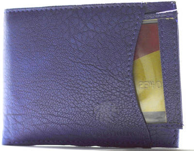

Pixels Men Blue Genuine Leather Wallet(4 Card Slots), Tan