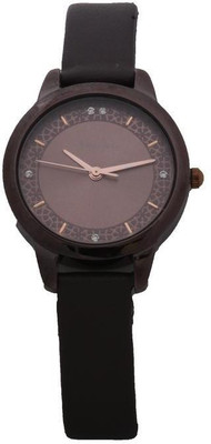 

swissco DARK BROWN Belt WITH BROWN ROUND Dial Watch - For Women