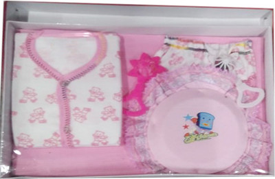 

F & Z Collection Hosiery New Born Gift Set of 6 Pink(Pink)