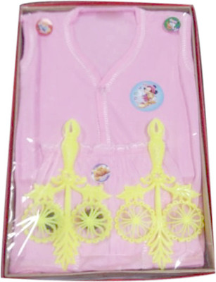 

F & Z Collection Hosiery New Born Gift Set of 5 Pink(Pink)