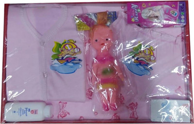

F & Z Collection Hosiery New Born Gift Set of 8 Baby Pink(Pink)