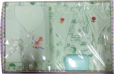 

F & Z Collection Hosiery New Born Gift Set of 6 Green(Green)