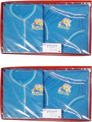 

F & Z Collection Hosiery New Born Gift Combo Set Pack of 2 Blue(Blue)