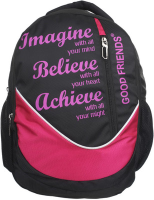 

Good Friends imaging Lightweight 30 Laptop Backpack(Pink)