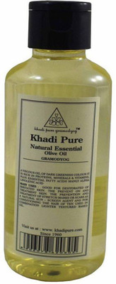 

Khadi Pure Olive Oil - Pure & Natural Essential Oil(210 ml)